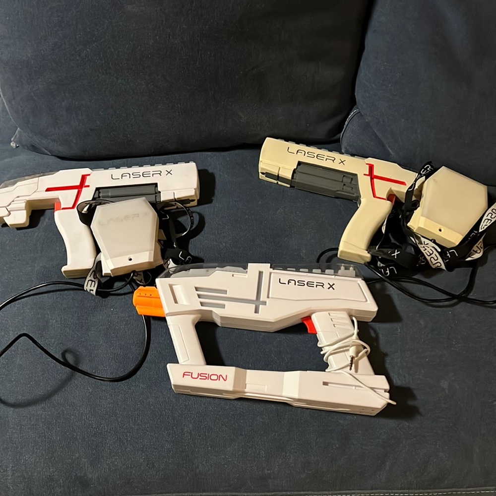 Laser x Laser Tag Guns